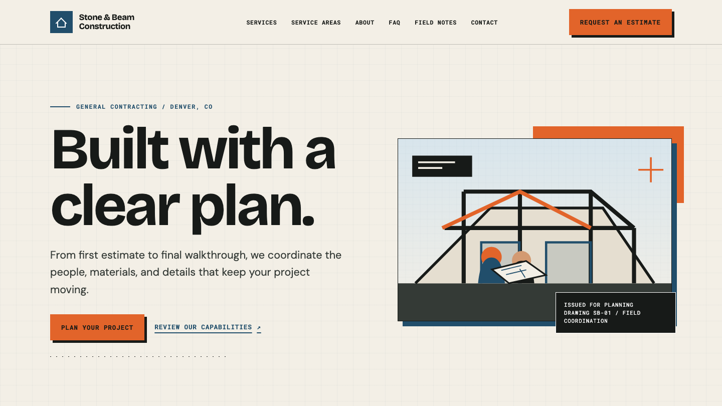 Field Ledger — Construction preview