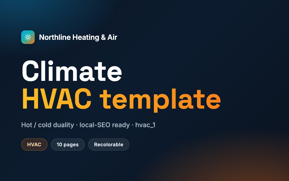 Climate — HVAC preview