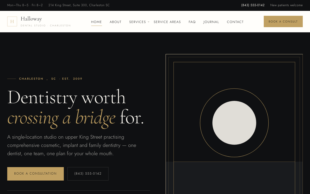 Halloway — Cosmetic Dental preview